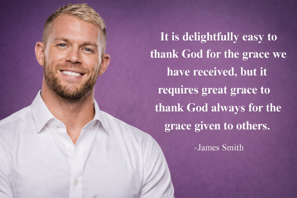 James Smith inspiring Quote